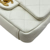 シャネル CHANEL ミニマトラッセチェーンショルダー AS4864 ホワイト ゴールド金具 キャビアスキン レディース ショルダーバッグ