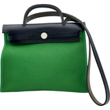 エルメス HERMES エールバッグジップPM C刻印 カクタス シルバー金具 トワル/ハンター レディース ショルダーバッグ