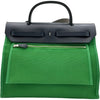 エルメス HERMES エールバッグジップPM C刻印 カクタス シルバー金具 トワル/ハンター レディース ショルダーバッグ