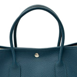 エルメス HERMES ガーデンパーティPM カドリージュ X刻印 コルヴェール シルバー金具 カントリー レディース ハンドバッグ