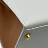 エルメス HERMES ケリー28 外縫い □B刻印 ホワイト/ナチュラル ゴールド金具 エバーグレイン/クシュベル レディース ショルダーバッグ