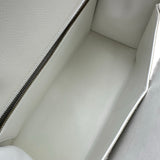 エルメス HERMES ケリー28 外縫い □B刻印 ホワイト/ナチュラル ゴールド金具 エバーグレイン/クシュベル レディース ショルダーバッグ