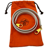 エルメス HERMES ケリー28 外縫い □B刻印 ホワイト/ナチュラル ゴールド金具 エバーグレイン/クシュベル レディース ショルダーバッグ