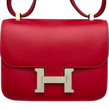 エルメス HERMES コンスタンス3 24 □Q刻印 ルビー シルバー金具 タデラクト レディース ショルダーバッグ