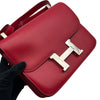 エルメス HERMES コンスタンス3 24 □Q刻印 ルビー シルバー金具 タデラクト レディース ショルダーバッグ