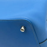 エルメス HERMES ツールボックス20 R刻印 ブルーイドラ シルバー金具 スイフト レディース ショルダーバッグ