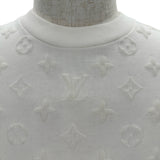ルイ・ヴィトン LOUIS VUITTON モノグラム総柄半袖Tシャツ HIY74W ホワイト コットン メンズ 半袖Ｔシャツ