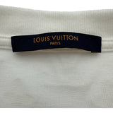 ルイ・ヴィトン LOUIS VUITTON モノグラム総柄半袖Tシャツ HIY74W ホワイト コットン メンズ 半袖Ｔシャツ