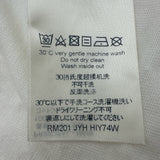 ルイ・ヴィトン LOUIS VUITTON モノグラム総柄半袖Tシャツ HIY74W ホワイト コットン メンズ 半袖Ｔシャツ