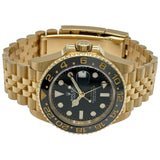 ロレックス ROLEX GMTマスター2 126718GRNR ブラック ゴールド 自動巻き メンズ 腕時計