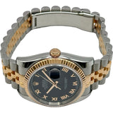 ロレックス ROLEX デイトジャスト36 116231 ブラック ピンクゴールド/ステンレススチール 自動巻き メンズ 腕時計