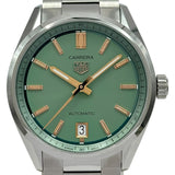 タグ・ホイヤー TAG HEUER カレラ キャリバー7 デイト WBN2312.BA0001 グリーン ステンレススチール 自動巻き メンズ 腕時計