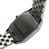 カルティエ Cartier サントス ドゥ モワゼル SM W25064Z5 アイボリー ステンレススチール クオーツ レディース 腕時計