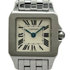 カルティエ Cartier サントス ドゥ モワゼル SM W25064Z5 アイボリー ステンレススチール クオーツ レディース 腕時計