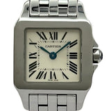 カルティエ Cartier サントス ドゥ モワゼル SM W25064Z5 アイボリー ステンレススチール クオーツ レディース 腕時計