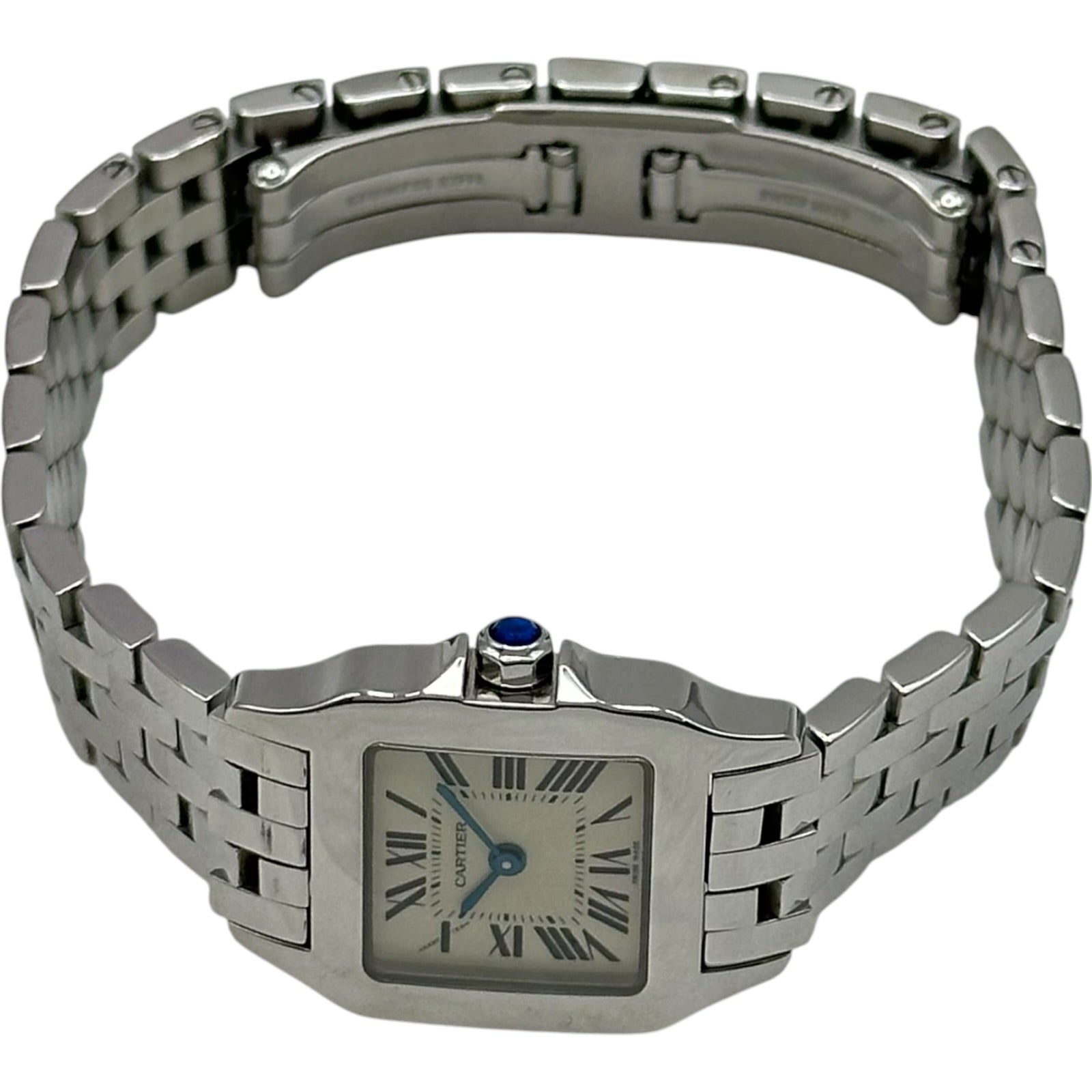 カルティエ Cartier サントス ドゥ モワゼル SM W25064Z5 アイボリー