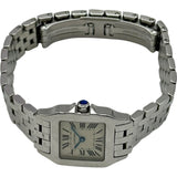 カルティエ Cartier サントス ドゥ モワゼル SM W25064Z5 アイボリー ステンレススチール クオーツ レディース 腕時計
