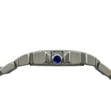 カルティエ Cartier サントス ドゥ モワゼル SM W25064Z5 アイボリー ステンレススチール クオーツ レディース 腕時計