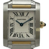 カルティエ Cartier タンク フランセーズ SM W51007Q4 アイボリー ゴールド/ステンレススチール クオーツ レディース 腕時計