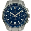ジャガー・ルクルト JAEGER-LE COULTRE ポラリス クロノグラフ Q9028180(842.8.C1.S) ブルー ステンレススチール 自動巻き メンズ 腕時計