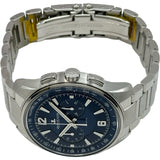 ジャガー・ルクルト JAEGER-LE COULTRE ポラリス クロノグラフ Q9028180(842.8.C1.S) ブルー ステンレススチール 自動巻き メンズ 腕時計