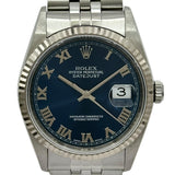ロレックス ROLEX デイトジャスト 16234 ブルー ホワイトゴールド/ステンレススチール 自動巻き メンズ 腕時計