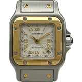 カルティエ Cartier サントス ガルベ SM W20045C4 シルバー ゴールド/ステンレススチール 自動巻き レディース 腕時計