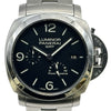 パネライ PANERAI ルミノール 1950 3デイズ GMT パワーリザーブ PAM00347 ブラック ステンレススチール 自動巻き メンズ 腕時計
