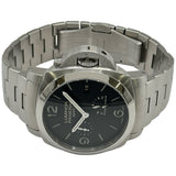 パネライ PANERAI ルミノール 1950 3デイズ GMT パワーリザーブ PAM00347 ブラック ステンレススチール 自動巻き メンズ 腕時計