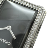 シャネル CHANEL ボーイフレンド H4883 ブラック ステンレススチール クオーツ レディース 腕時計