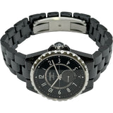 シャネル CHANEL J12-365 36.5MM H3836 ブラック セラミック/ステンレススチール 自動巻き メンズ 腕時計
