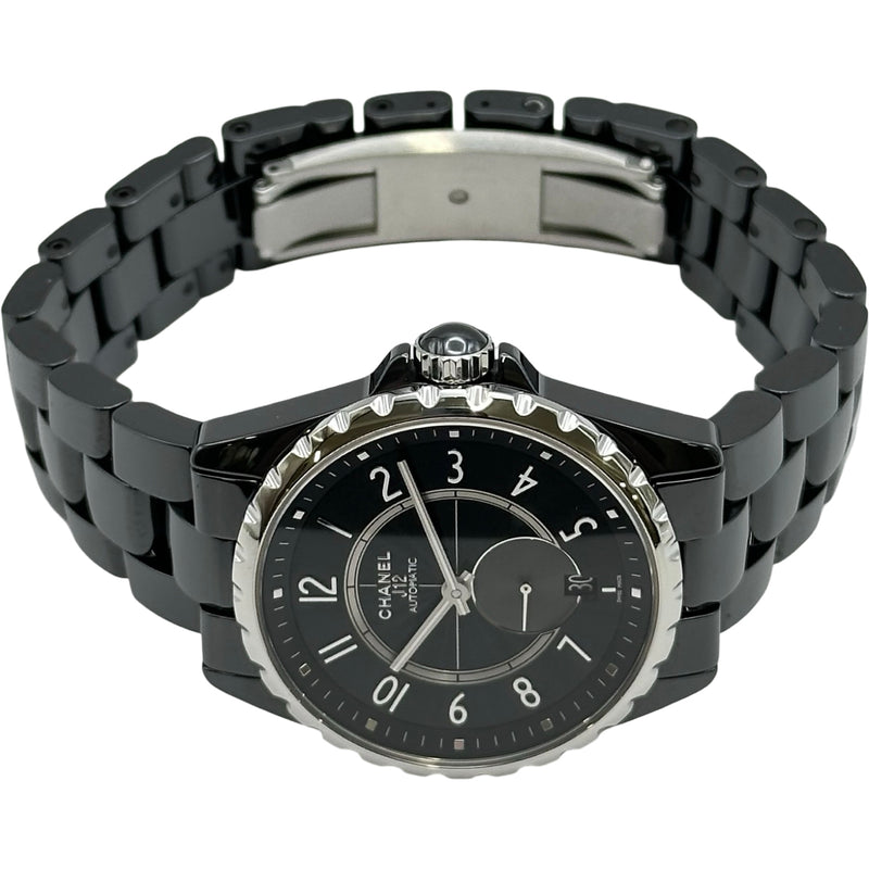 シャネル CHANEL J12-365 36.5MM H3836 ブラック セラミック