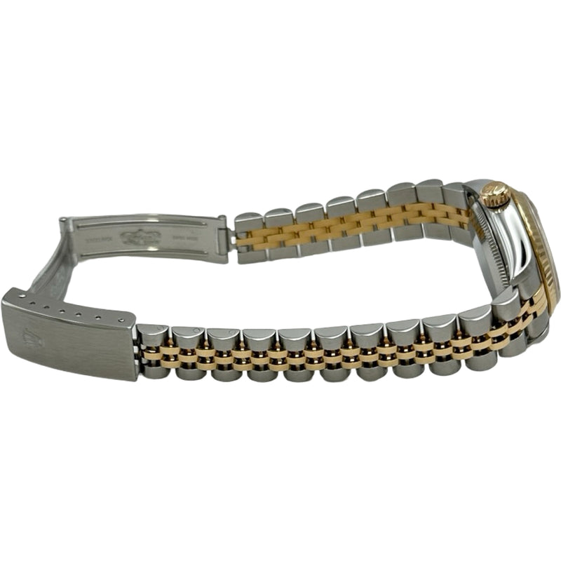 ロレックス ROLEX デイトジャスト 79173 シャンパン K18/ステンレス