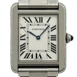 カルティエ Cartier タンク ソロ SM W5200013 シルバー ステンレススチール クオーツ レディース 腕時計