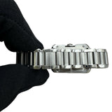 カルティエ Cartier タンク アングレーズ SM W5310022 シルバー ステンレススチール クオーツ レディース 腕時計
