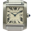 カルティエ Cartier タンク フランセーズ MM W51011Q3 アイボリー ステンレススチール クオーツ ユニセックス 腕時計