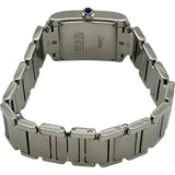 カルティエ Cartier タンク フランセーズ MM W51011Q3 アイボリー ステンレススチール クオーツ ユニセックス 腕時計