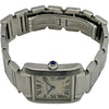 カルティエ Cartier タンク フランセーズ MM W51011Q3 アイボリー ステンレススチール クオーツ ユニセックス 腕時計
