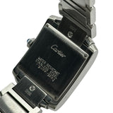 カルティエ Cartier タンク フランセーズ MM W51011Q3 アイボリー ステンレススチール クオーツ ユニセックス 腕時計