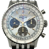 ブライトリング BREITLING ナビタイマー B01 クロノグラフ 41 AB0139 ホワイトシェル ステンレススチール 自動巻き メンズ 腕時計