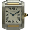 カルティエ Cartier タンク フランセーズ SM W51007Q4 アイボリー ゴールド/ステンレススチール クオーツ レディース 腕時計