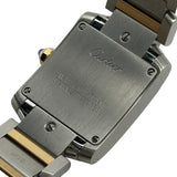 カルティエ Cartier タンク フランセーズ SM W51007Q4 アイボリー ゴールド/ステンレススチール クオーツ レディース 腕時計