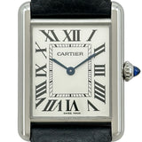 カルティエ Cartier タンクマスト LM WSTA0041 シルバー ステンレススチール クオーツ メンズ 腕時計