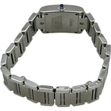 カルティエ Cartier タンク フランセーズ SM W51008Q3 ホワイト ステンレススチール クオーツ レディース 腕時計