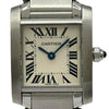 カルティエ Cartier タンク フランセーズ SM W51008Q3 ホワイト ステンレススチール クオーツ レディース 腕時計
