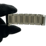 カルティエ Cartier タンク フランセーズ SM W51008Q3 ホワイト ステンレススチール クオーツ レディース 腕時計