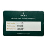 ロレックス ROLEX エクスプローラーI 114270 ブラック ステンレススチール 自動巻き メンズ 腕時計