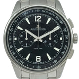 ジャガー・ルクルト JAEGER-LE COULTRE ポラリス クロノグラフ Q9028170 ブラック ステンレススチール 自動巻き メンズ 腕時計