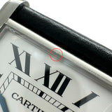 カルティエ Cartier タンク マスト LM WSTA0041 シルバー ステンレススチール クオーツ ユニセックス 腕時計