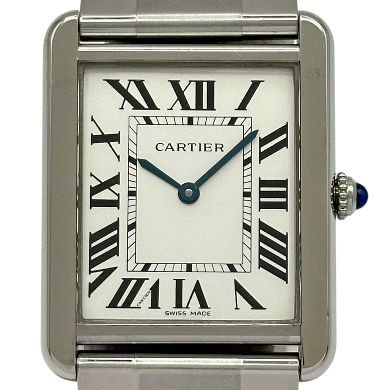 カルティエ Cartier タンク ソロ LM W5200014 シルバー ステンレス